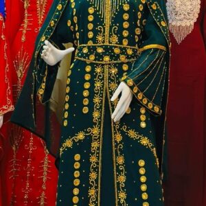 Deep Green Roundel Column Farasha