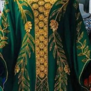 Emerald Roundel Yoke Farasha